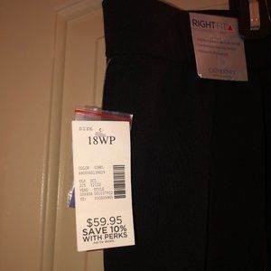 18WP NWT Black Dress Pants